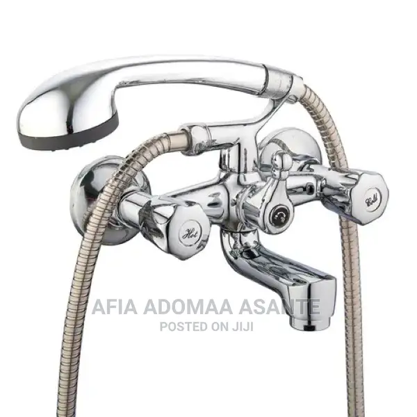Double Handle Bath Shower Faucet Mixers Tap