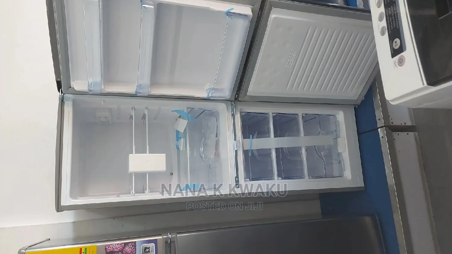 Fast Cooling_pearl Pf200b Double Door Fridge