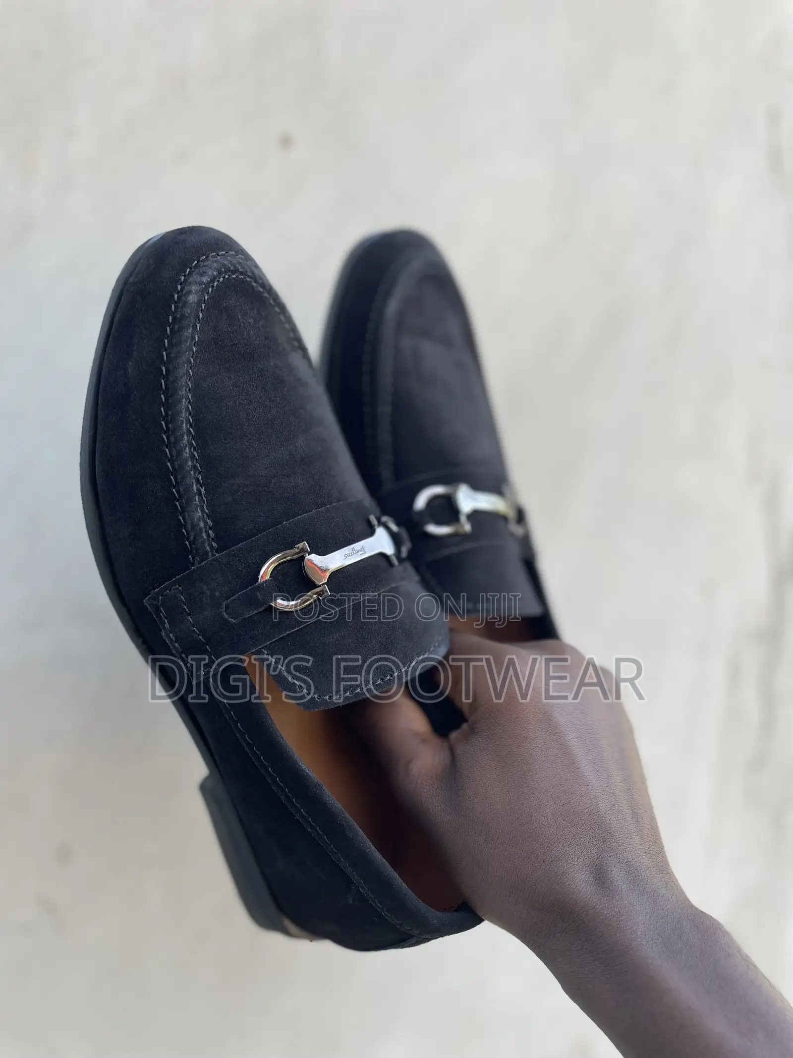 Black Suede Shoe