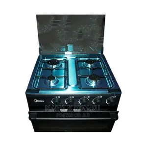 Midea 4 Burner Gas Cooker M-Sniper60-Black