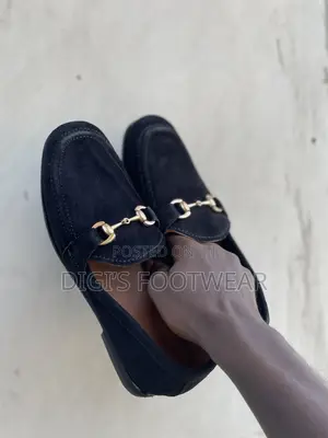 Black Suede Shoe
