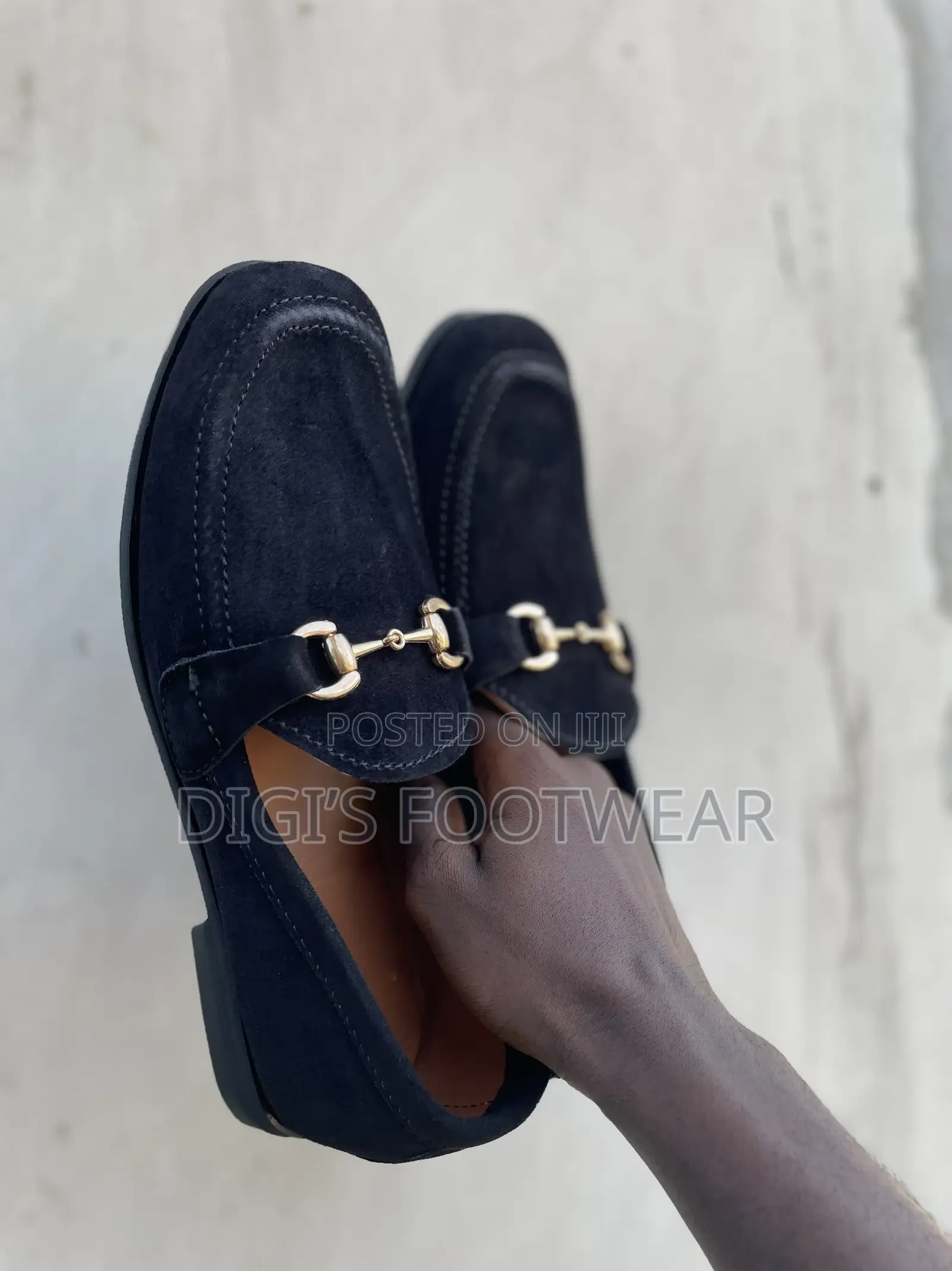 Black Suede Shoe