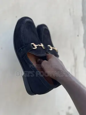 Black Suede Shoe