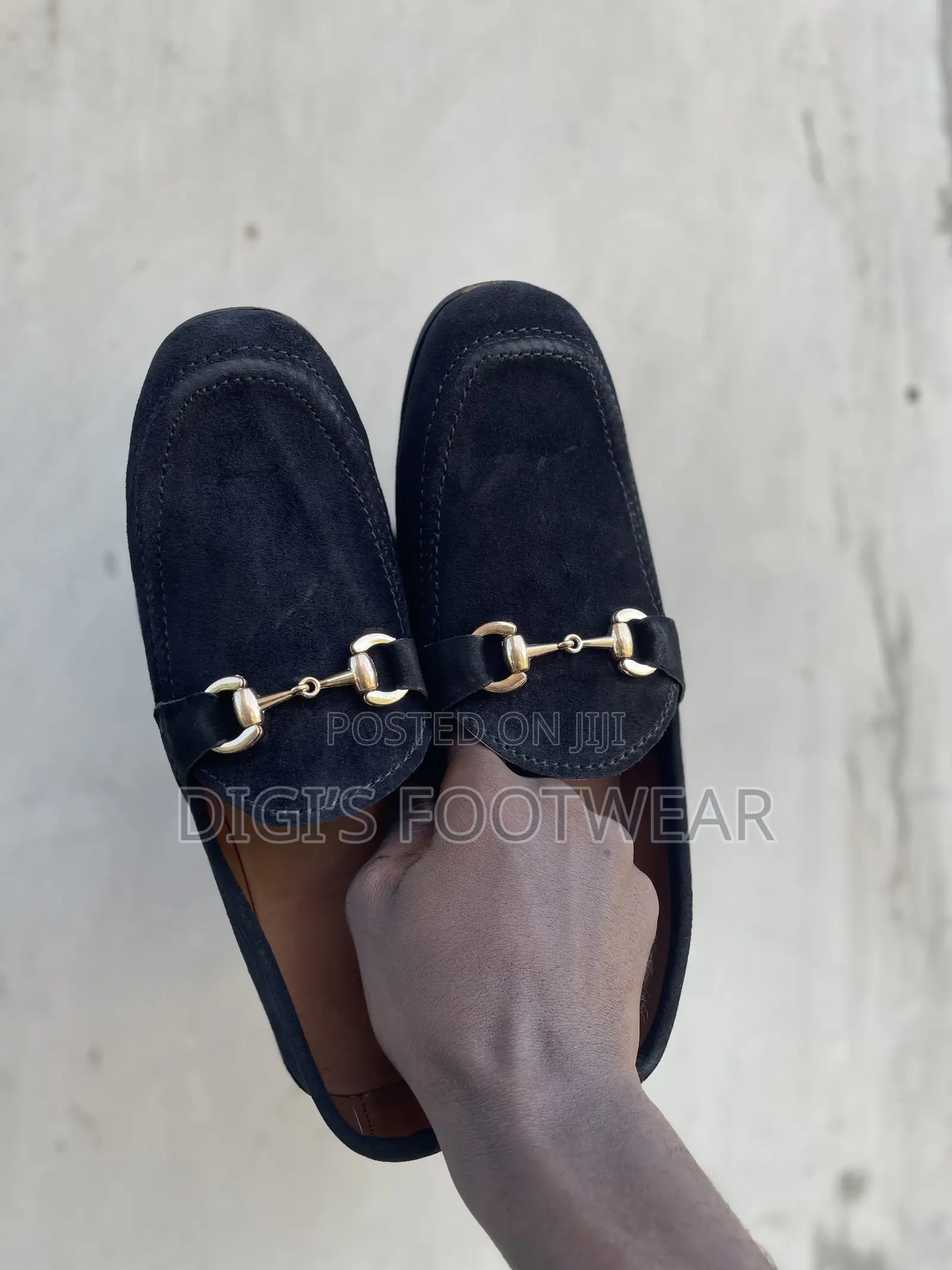 Black Suede Shoe