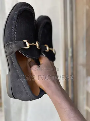Black Suede Shoe