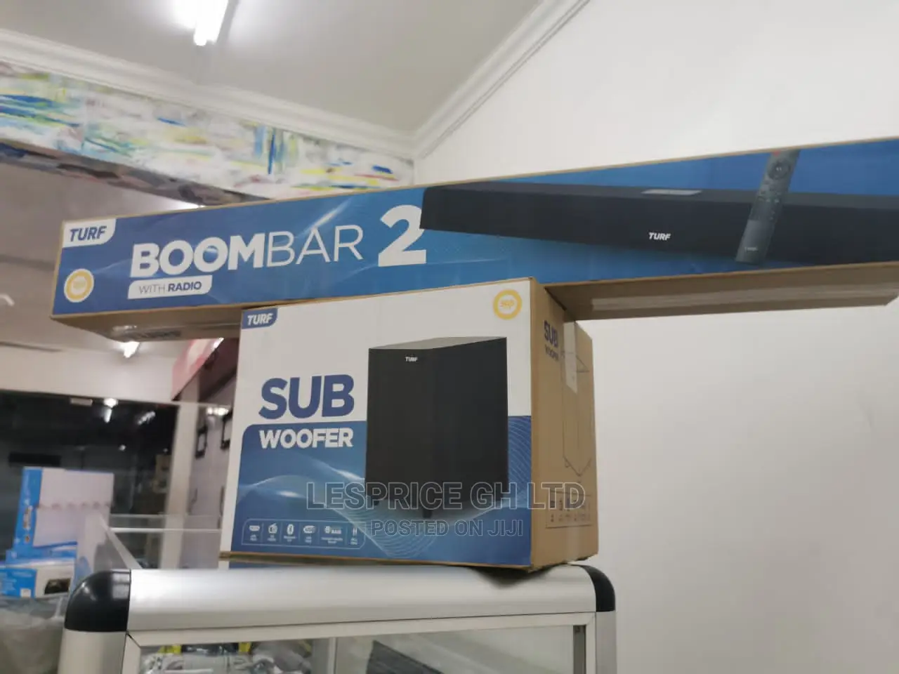 Fresh Turf Boombar With Radio