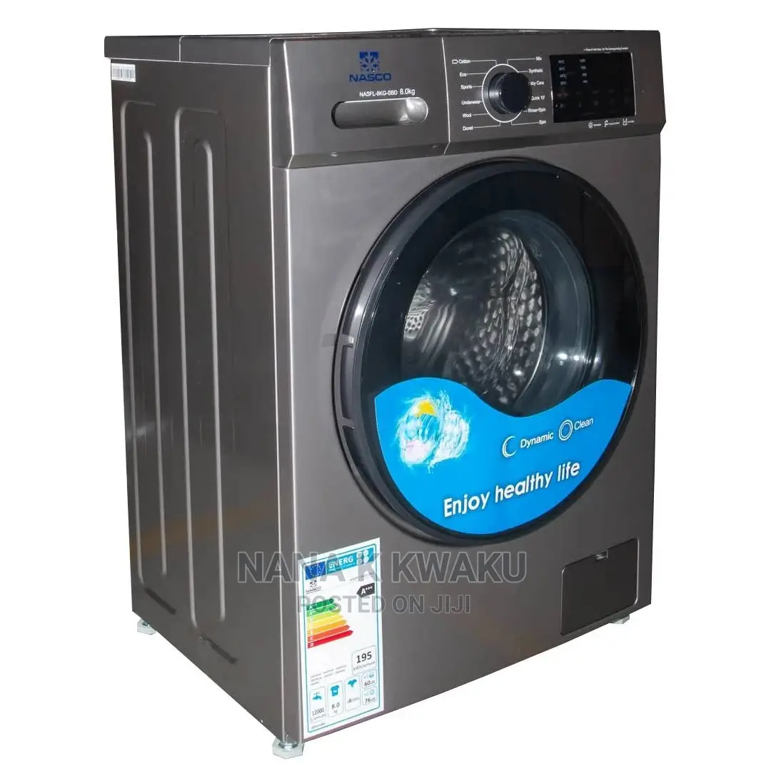 Front Load_nasco 8kg Fully_automatic Washing