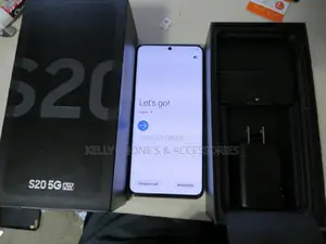 New Samsung Galaxy S20 128 GB Black