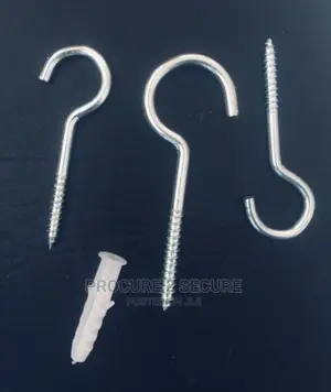 Hook and Wall Plug for Razor Wire