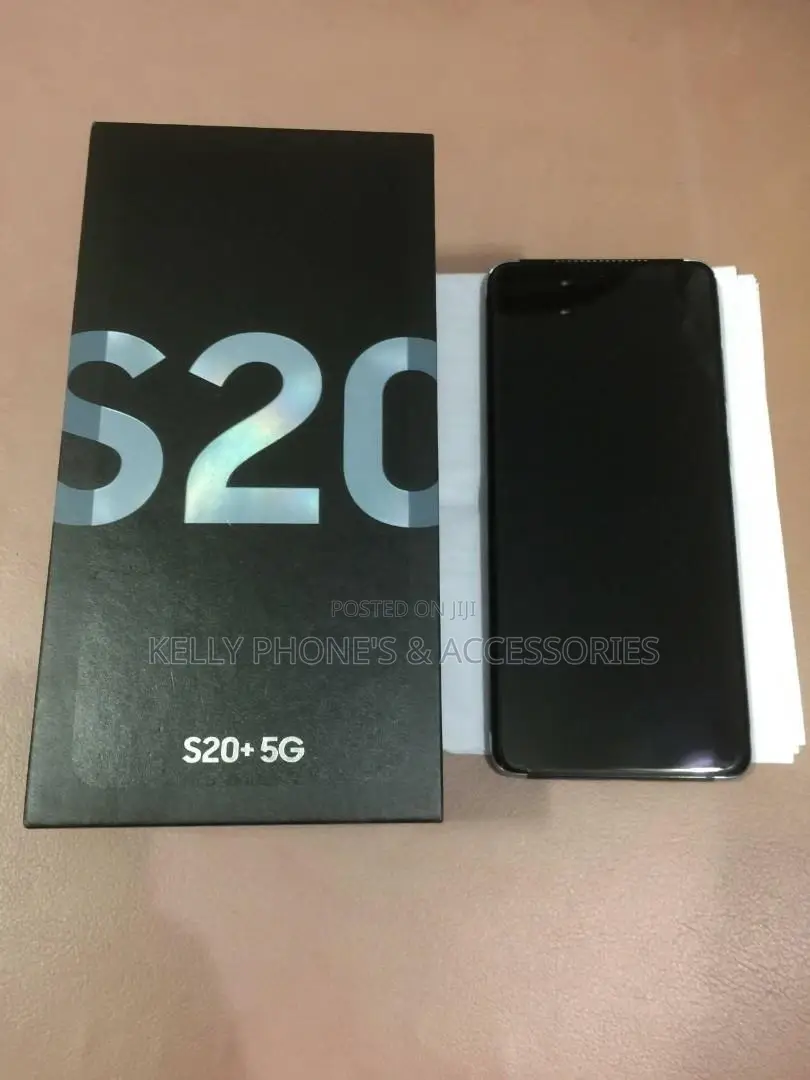 New Samsung Galaxy S20+ 5G 128 GB Black