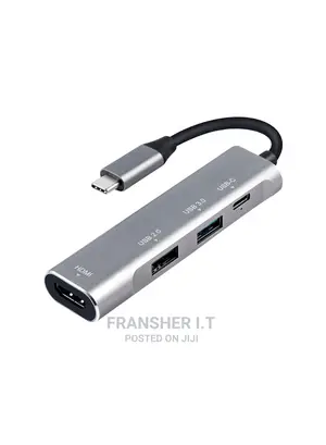 USB C Hub – 8 in 1 Type C Adapter Compatible for USB C Devic