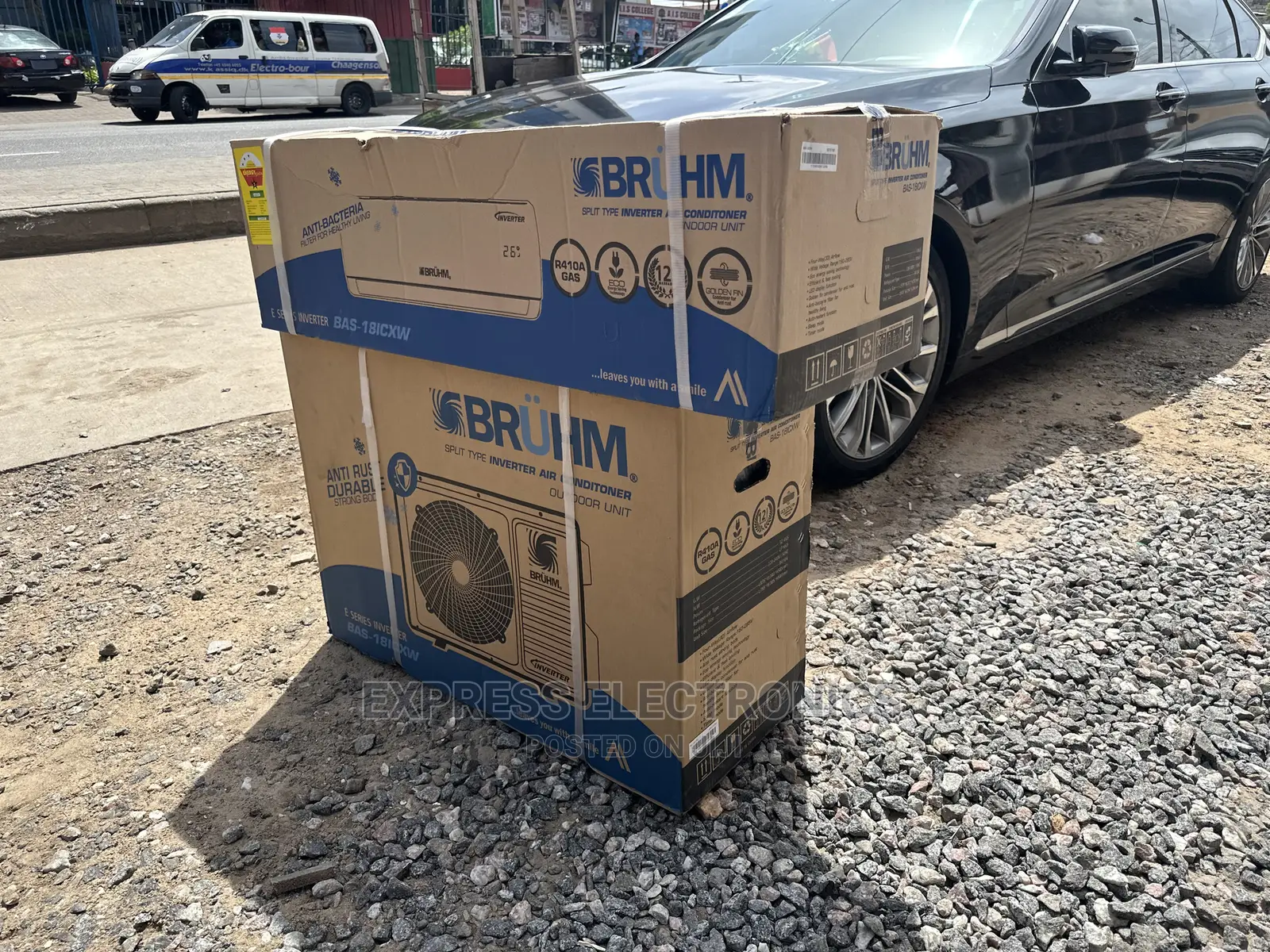 Premium Design R410 Gas Bruhm 2.0hp Split AC