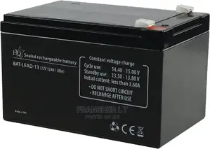 Sealead Sl 12v-12ah Lead-Acid Battery 20hr