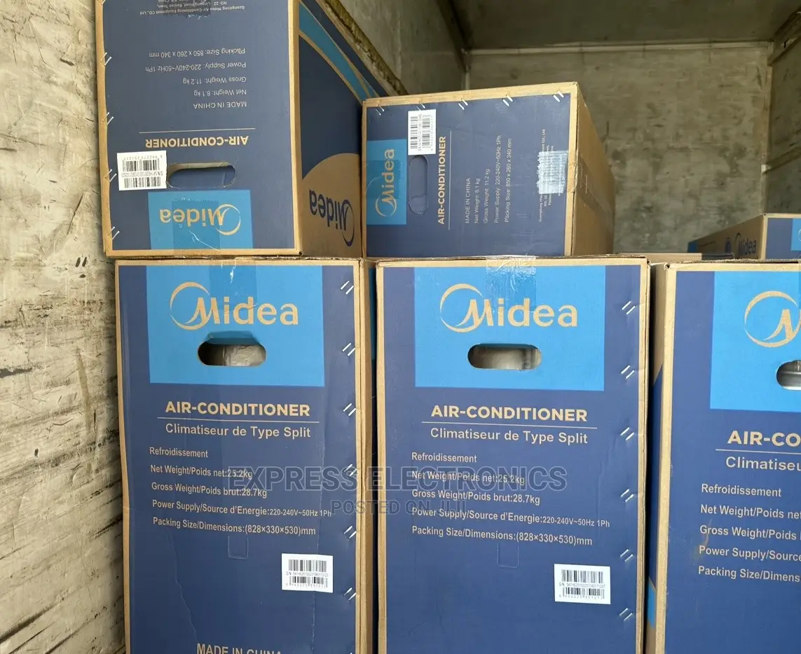 Fast Cooling Condenser Split R410 Gas 1.5hp AC Midea
