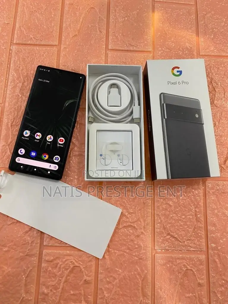 New Google Pixel 6 Pro 128 GB Black