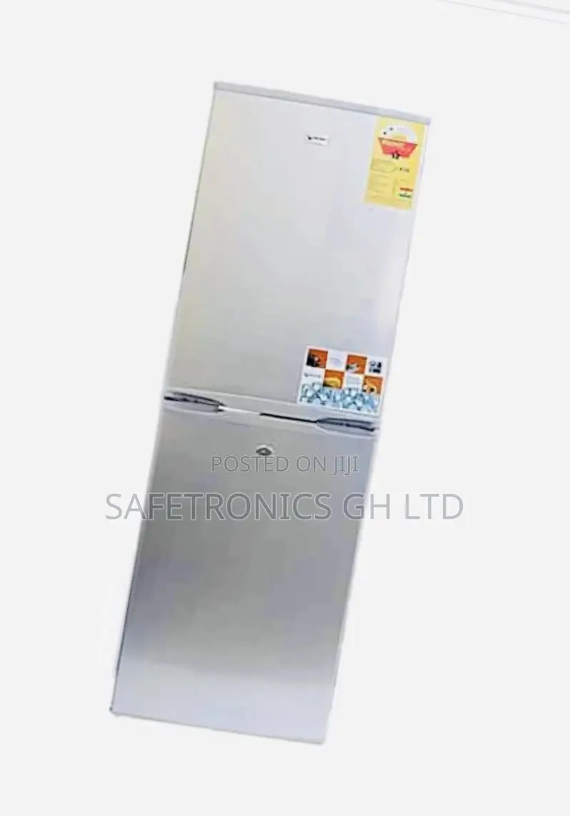 Pearl 140liters Double Door Bottom Freezer Fridge PF-200B