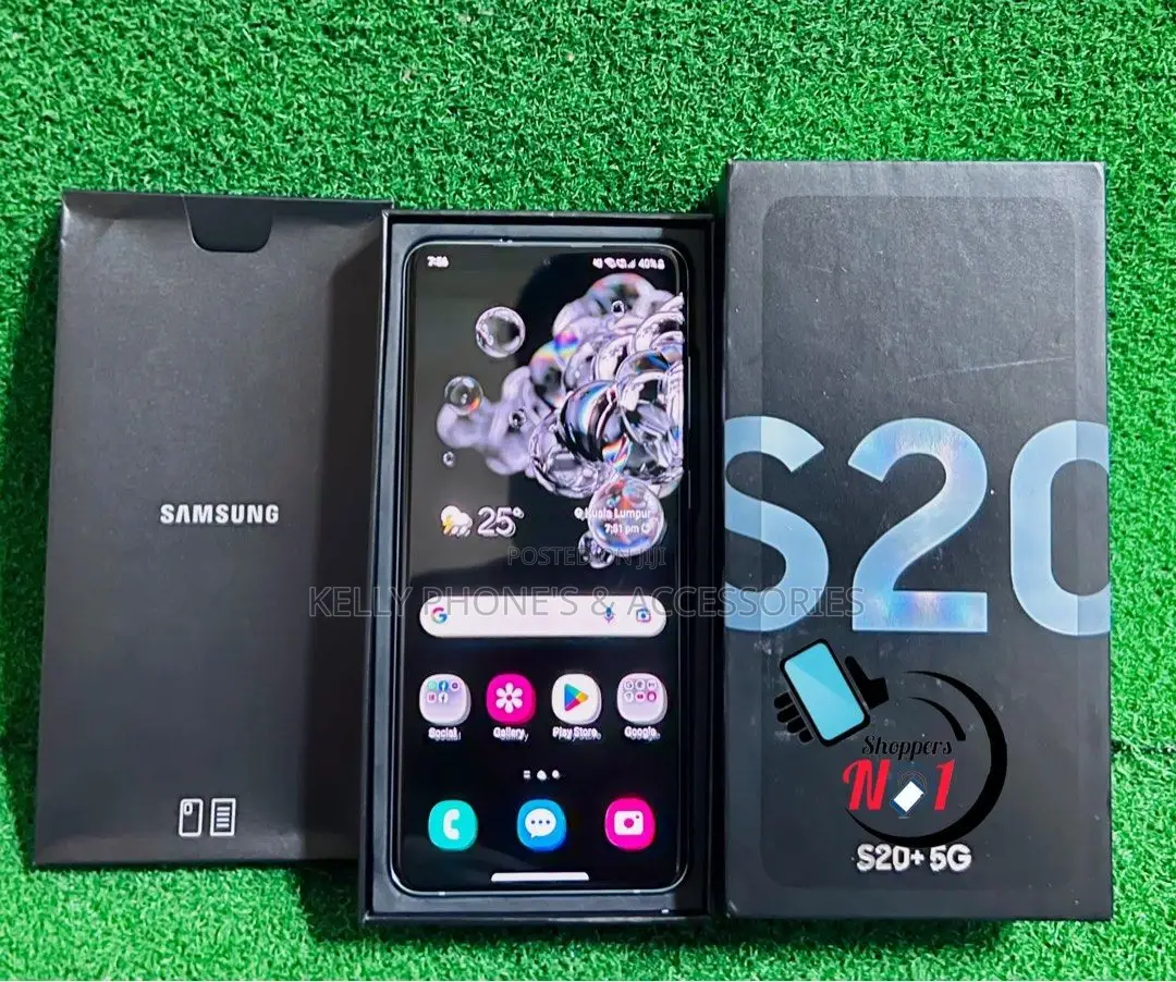 New Samsung Galaxy S20+ 5G 256 GB Black