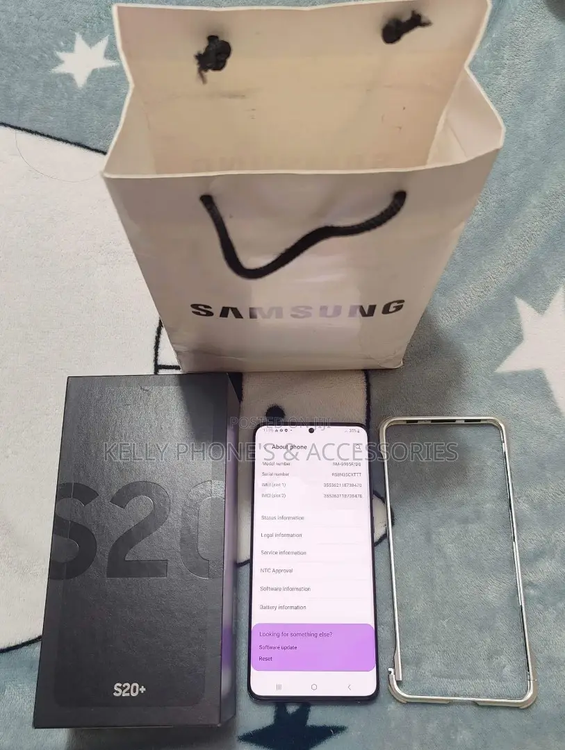 New Samsung Galaxy S20+ 5G 256 GB Black