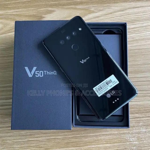 New LG V50 ThinQ 128 GB Black