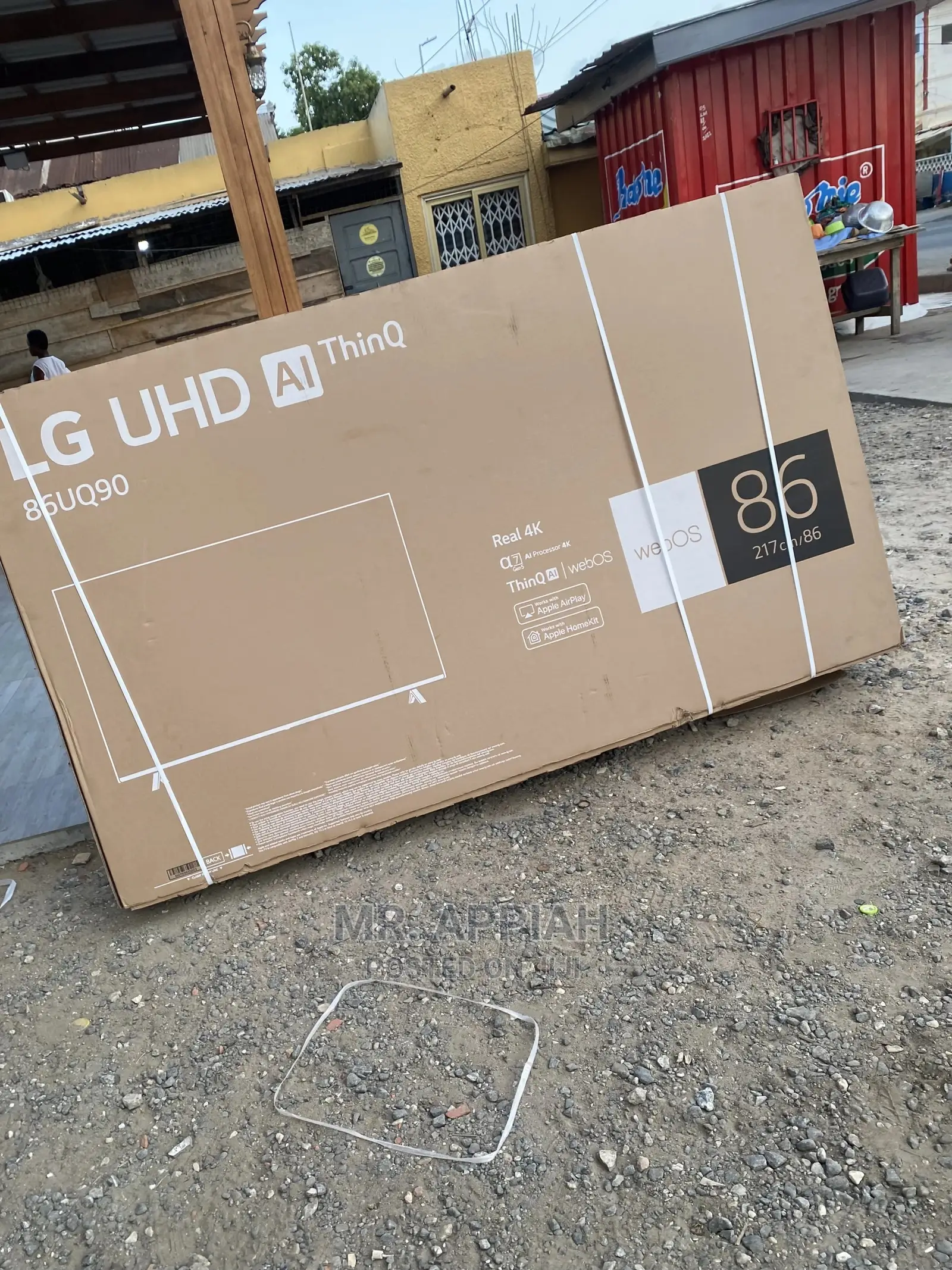 Original LG 86 Inch UQ90 Series Smart UHD TV(86uq9000).