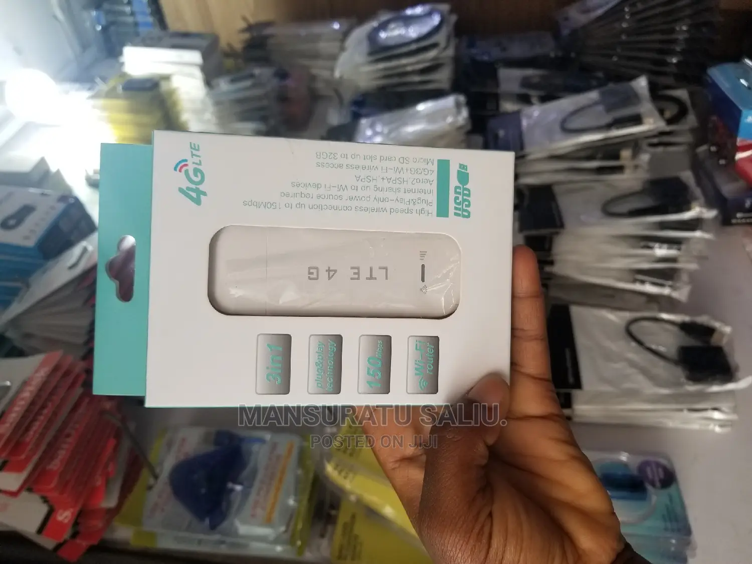 Universal 4g Wifi Router Modem 3in1