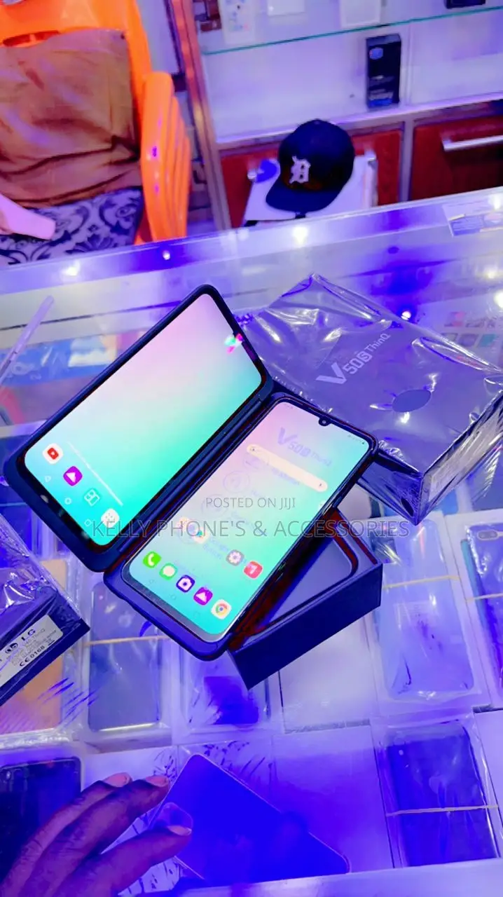 New LG V50S ThinQ 5G 128 GB Black