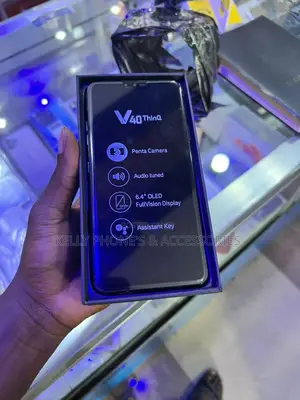 New LG V40 ThinQ 64 GB Black