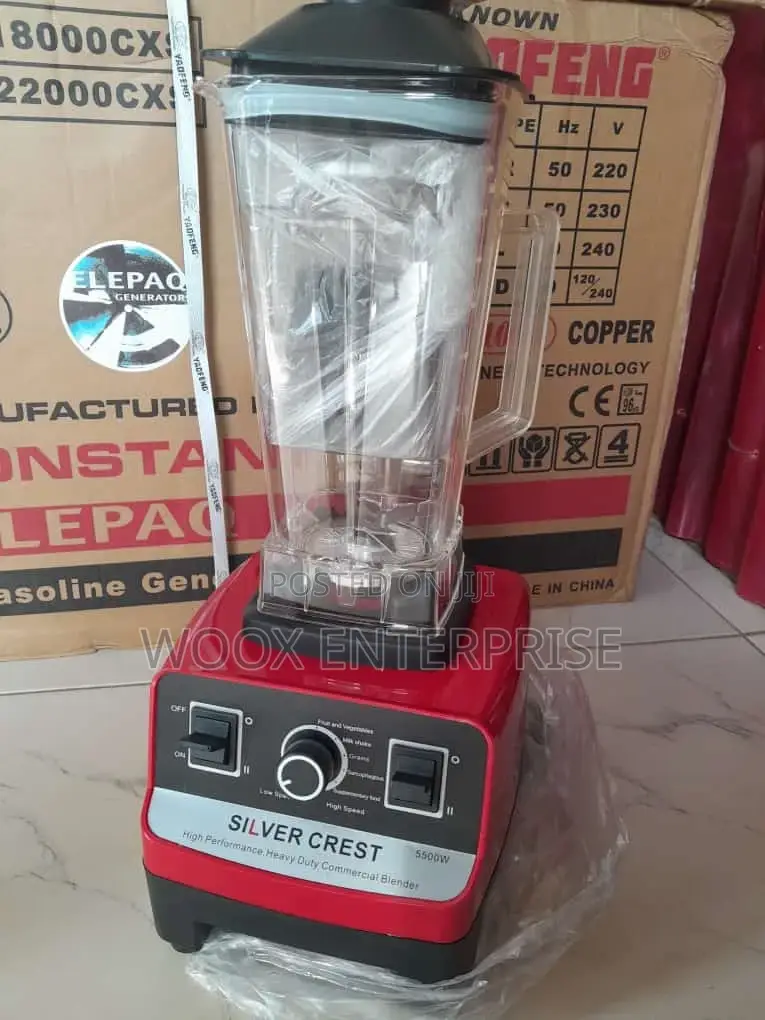 Silver Crest Blender (Double Jug)