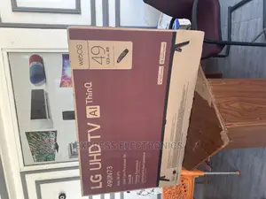 Sleek and Slim Look UHD Smart LG Un73 49” Tv