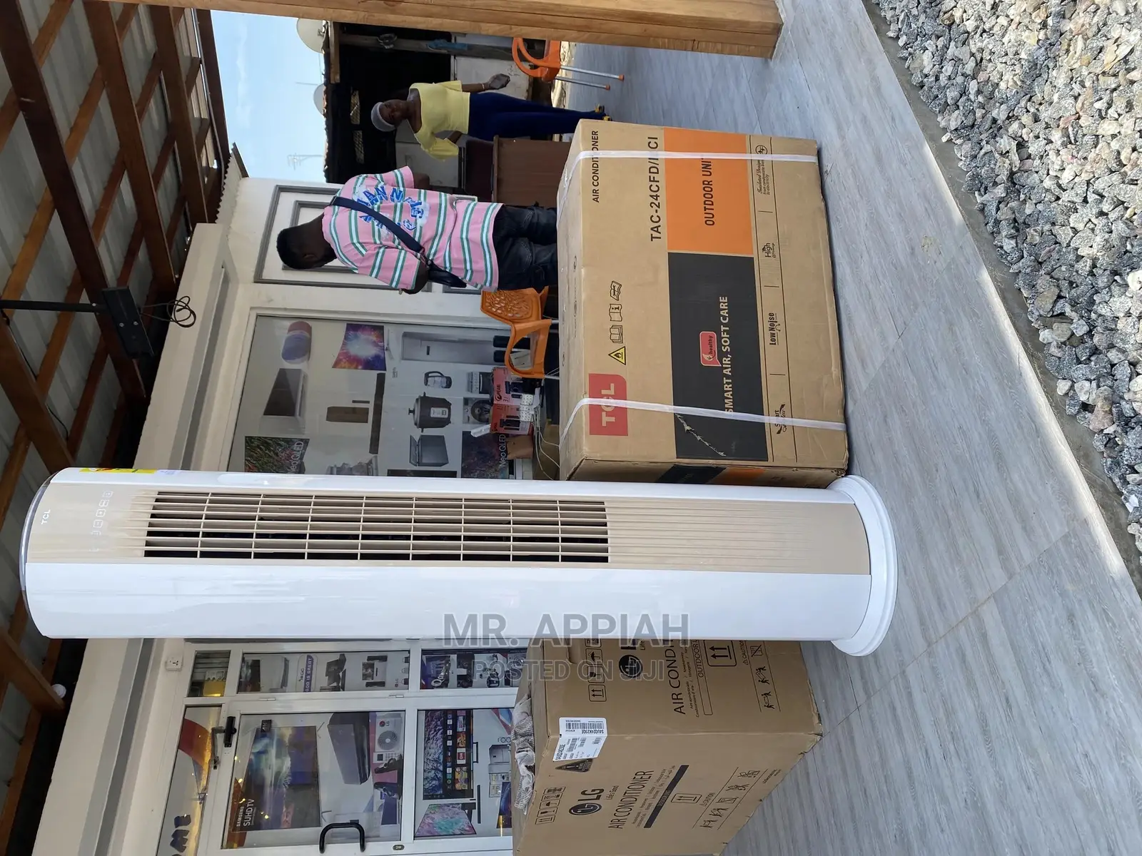 TCL 2.5hp,Standing Air Conditioner With Washable Filter 