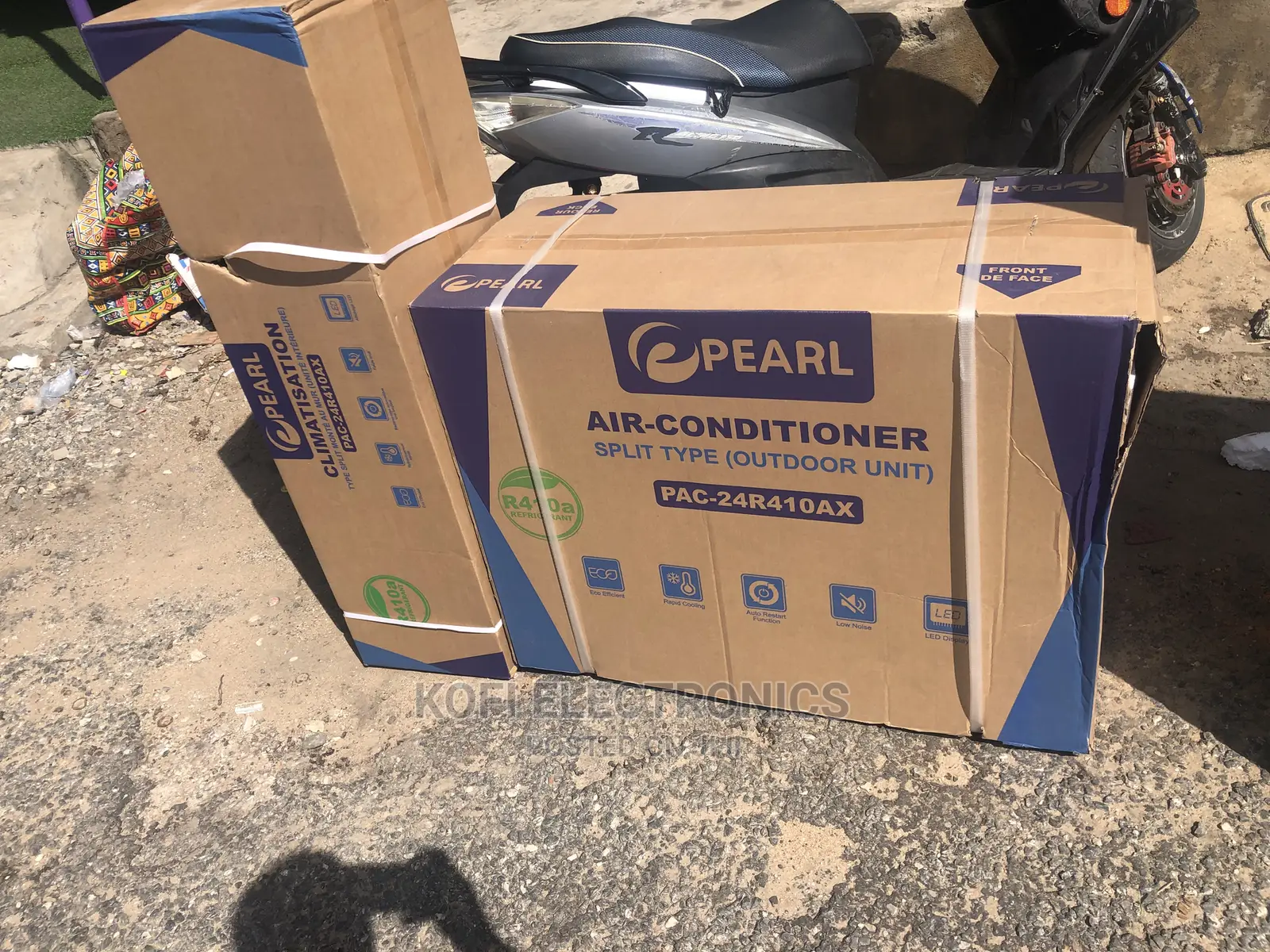 Sealed in Box Pearl Split AC PAC-24R410S (2.5 HP)