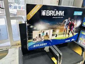 Glossy Black Display Bruhm Smart 43”FHD Tv
