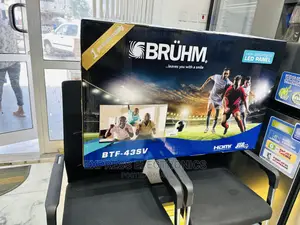 Glossy Black Display Bruhm Smart 43”FHD Tv