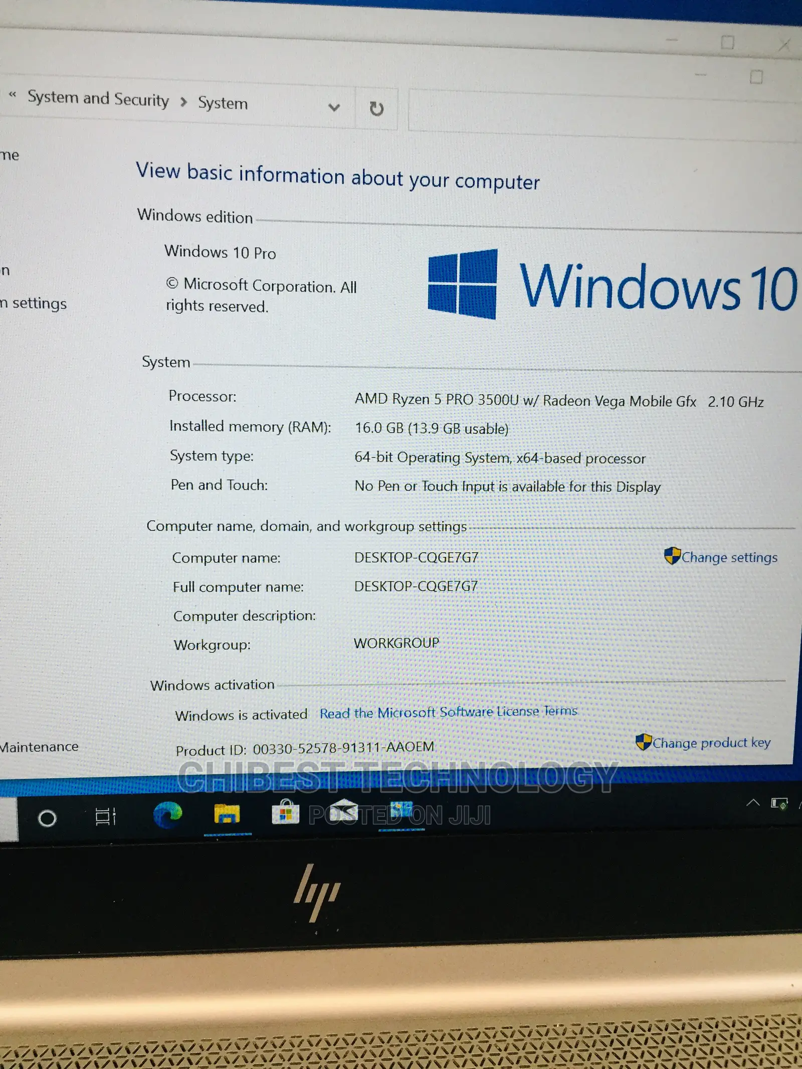 Laptop HP EliteBook 840 G3 16GB AMD Ryzen SSD 500GB