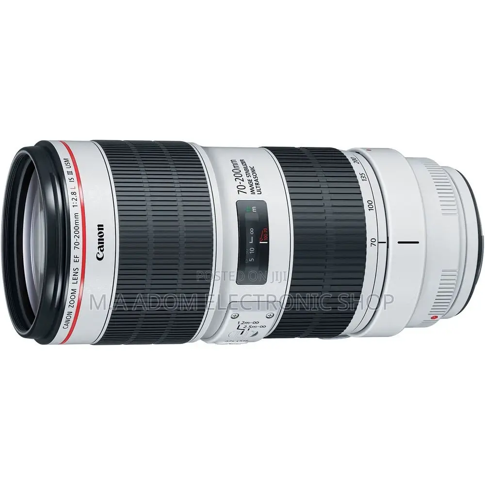 Canon EF 70-200mm F/2.8l IS II USM Telephoto Zoom Lens for C