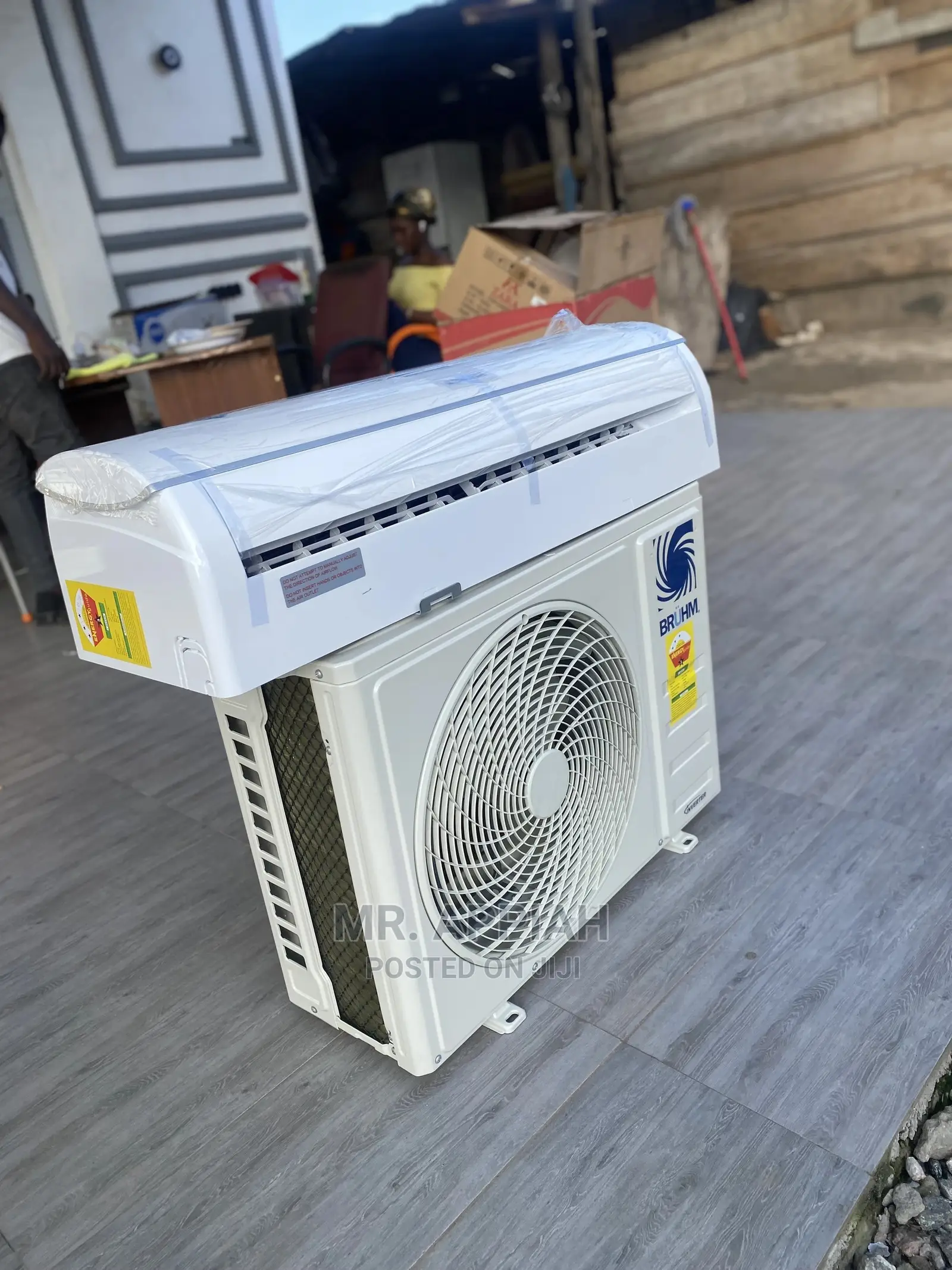 Bruhm Air Conditioner With Low Noise Windy Air-Flow,2.0hp.