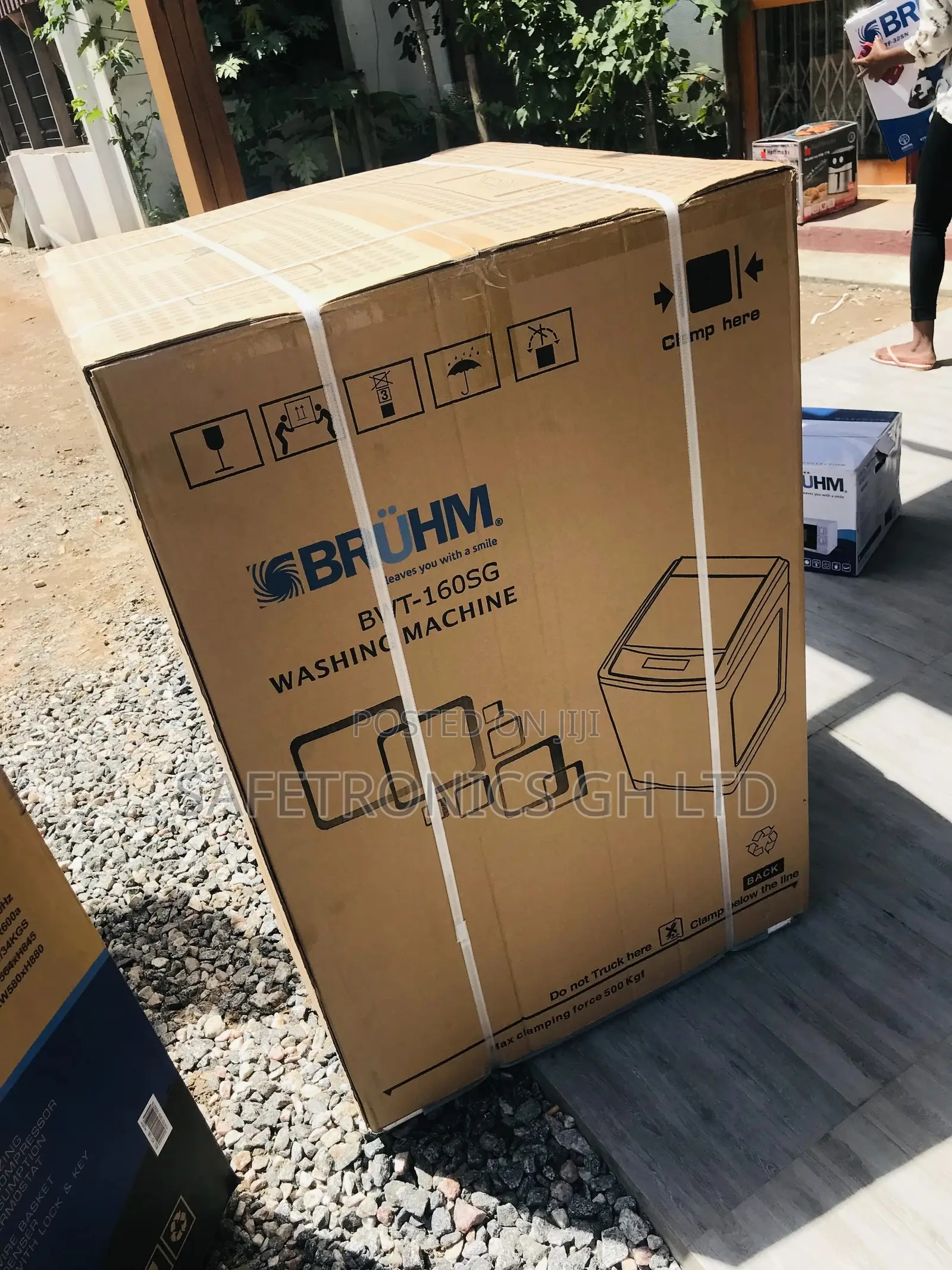 Brand New Bruhm 16kg Top Load F Washing Machine BWT-160SG