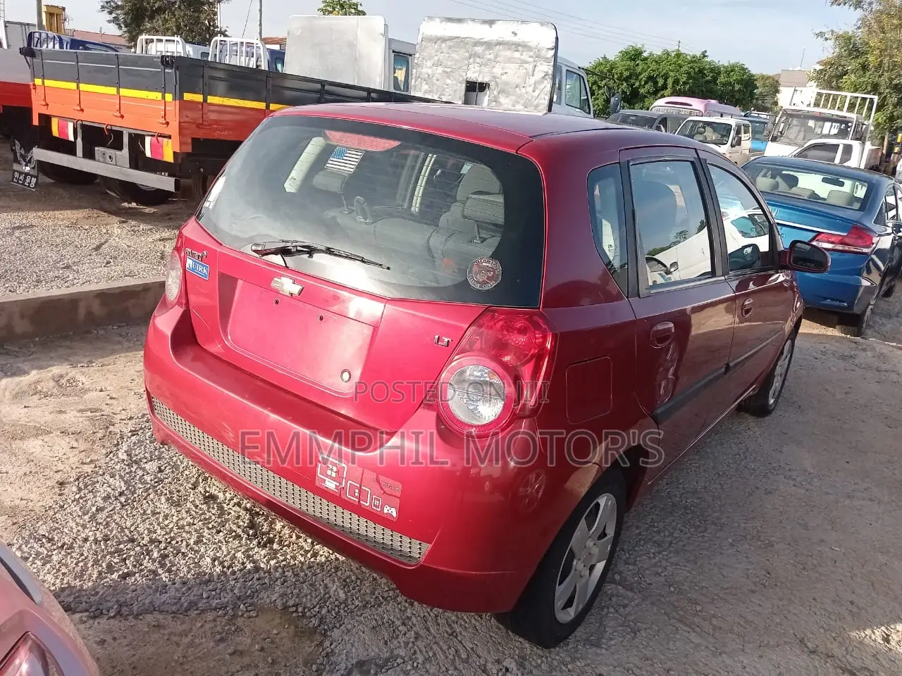 Chevrolet Aveo 1LT Hatch 2011 Red