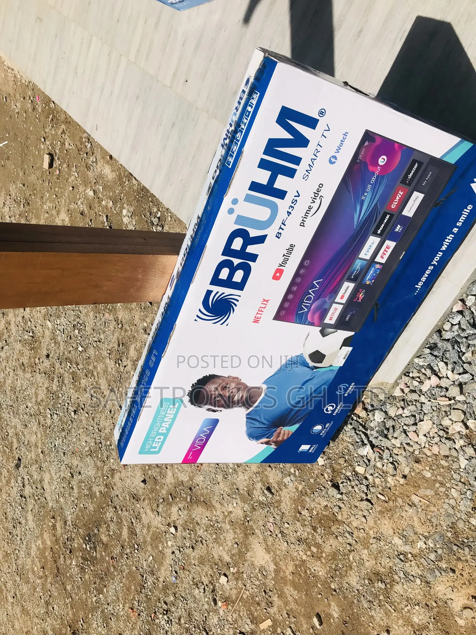 Bruhm 43′′ Full HD Smart LED TV [ BTF-43sv]