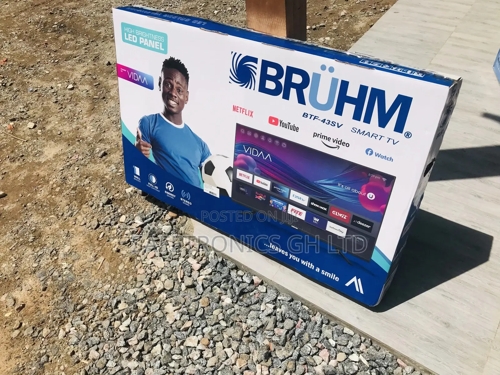 Neat Bruhm 43′′ FULL HD Smart LED TV [ BTF-43SV]
