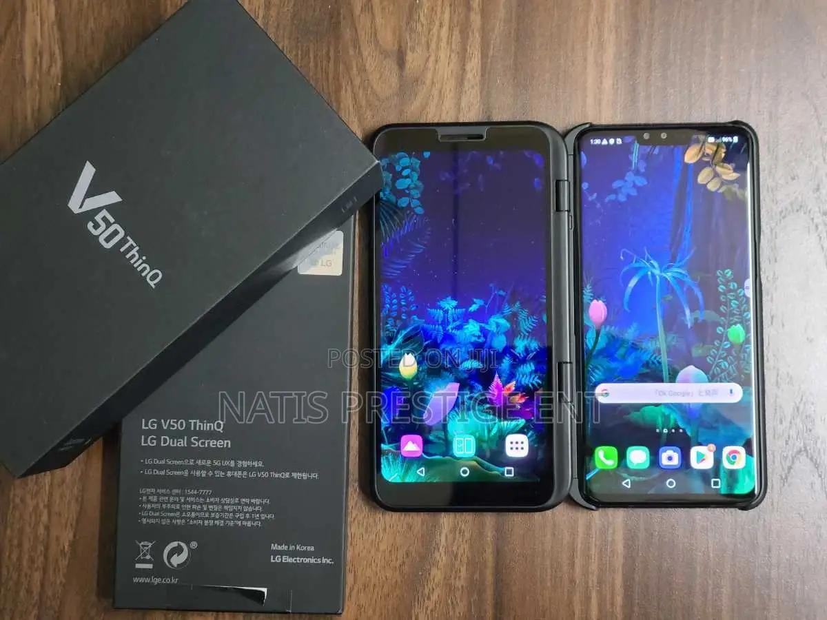 New LG V50S Thinq 256 GB Black
