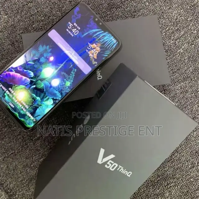 New LG V50S Thinq 256 GB Black