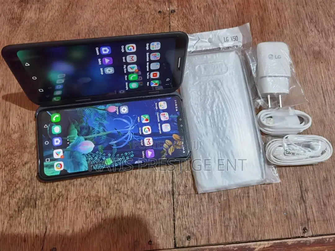 New LG V50S Thinq 256 GB Black