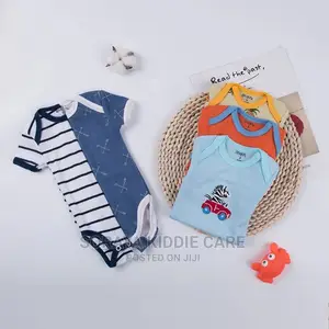 5 Pieces Set Baby Body Suit