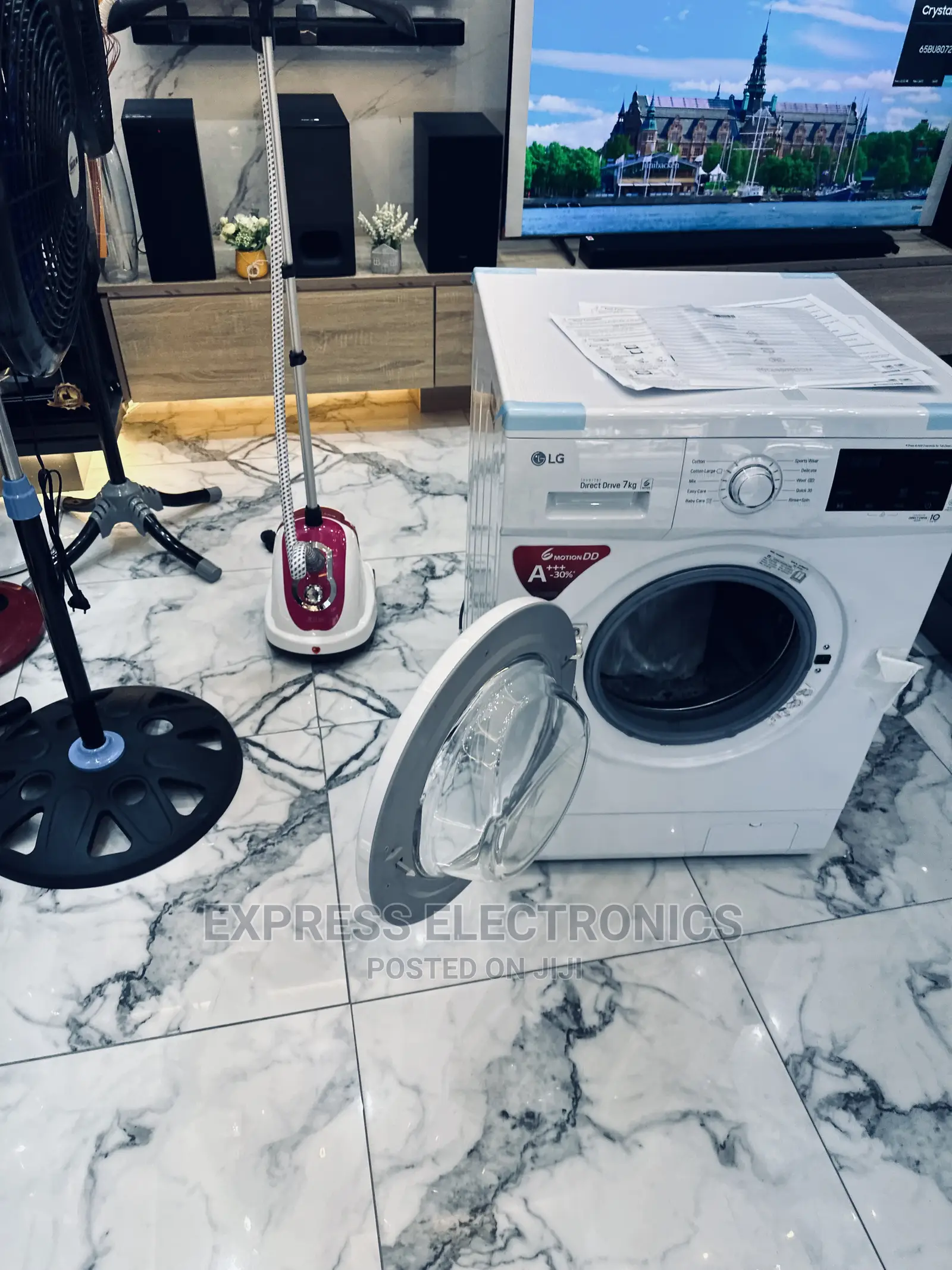 Easy to Operate Sleek LG FH2J3QDNP0 7kg WM FULL AUTO