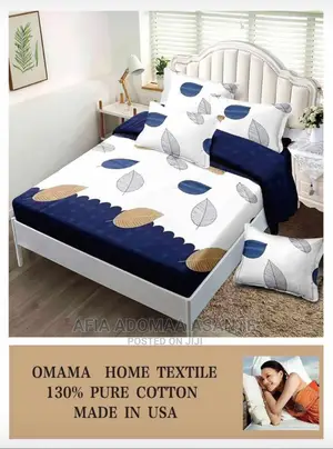 6 Pieces Bedsheet Set [Cotton]-2 Bedsheet, 4 Pillow Cases