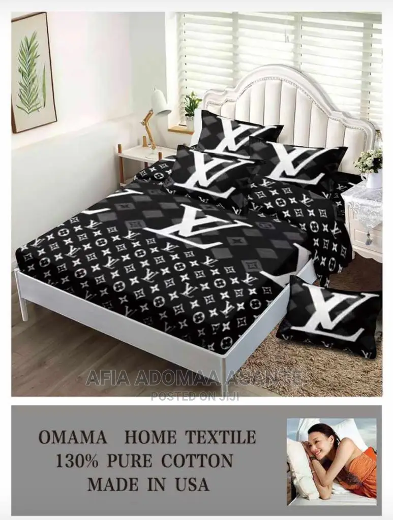 6 Pieces Bedsheet Set [Cotton]-2 Bedsheet, 4 Pillow Cases