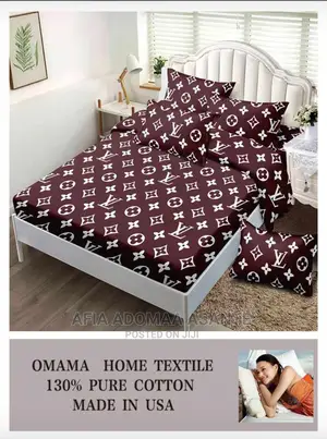 6 Pieces Bedsheet Set. 2 Bedsheets 4 Pillow Cases[Cotton]