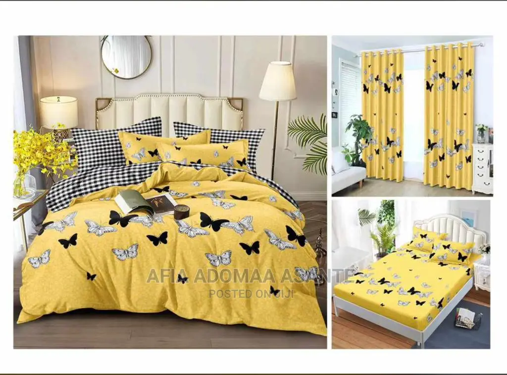 8 Pieces Bedsheets Set