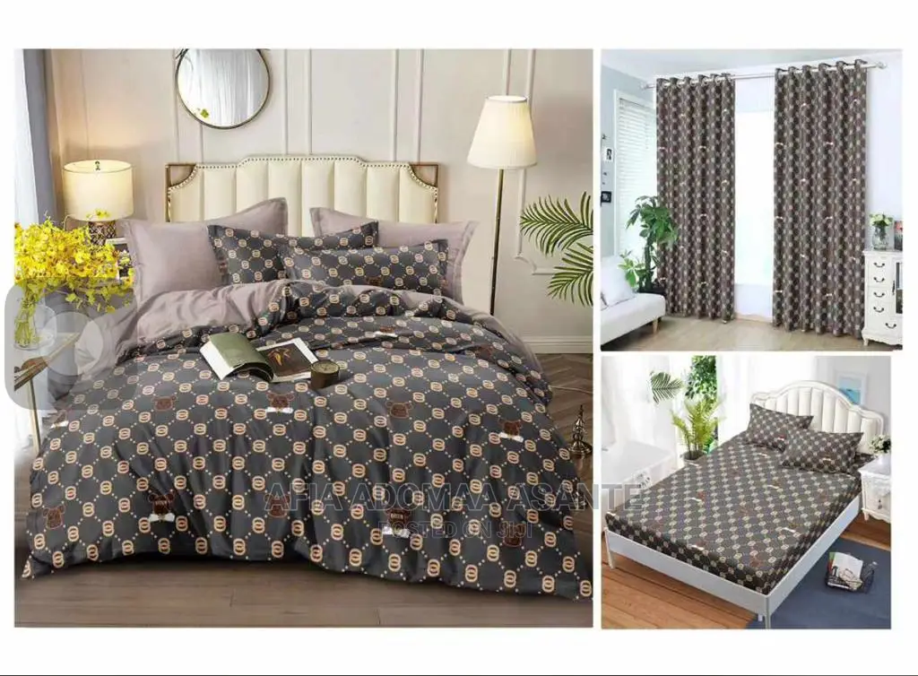 8 Pieces Bedsheets Set